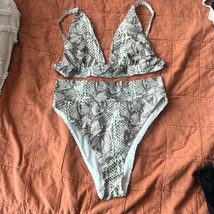 Aerie 2 piece high waisted bikini